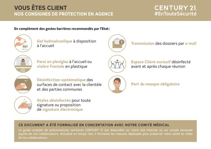 Affiche protection sanitaire