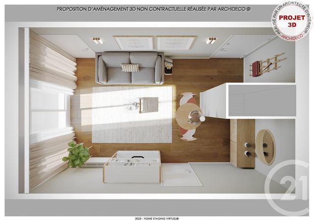 Afficher la photo en grand Appartement F2 à vendre - 2 pièces - 34.45 m2 - VILLERS SUR MER - 14 - BASSE-NORMANDIE - Century 21 Bagot Immobilier