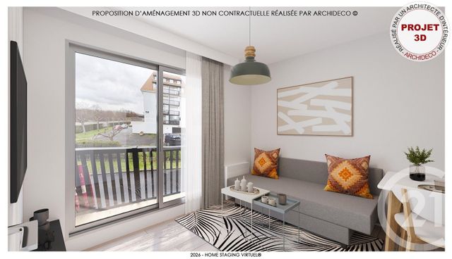 Appartement F2 à vendre - 2 pièces - 21.84 m2 - VILLERS SUR MER - 14 - BASSE-NORMANDIE - Century 21 Bagot Immobilier