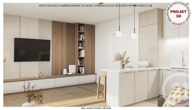 Appartement F1 à vendre - 1 pièce - 29.31 m2 - BLONVILLE SUR MER - 14 - BASSE-NORMANDIE - Century 21 Bagot Immobilier