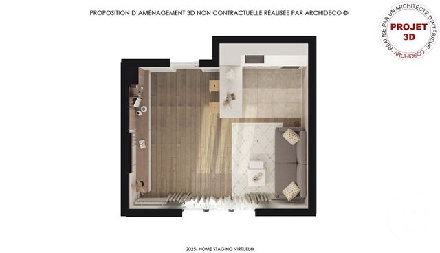 Appartement F1 à vendre - 1 pièce - 29.31 m2 - BLONVILLE SUR MER - 14 - BASSE-NORMANDIE - Century 21 Bagot Immobilier